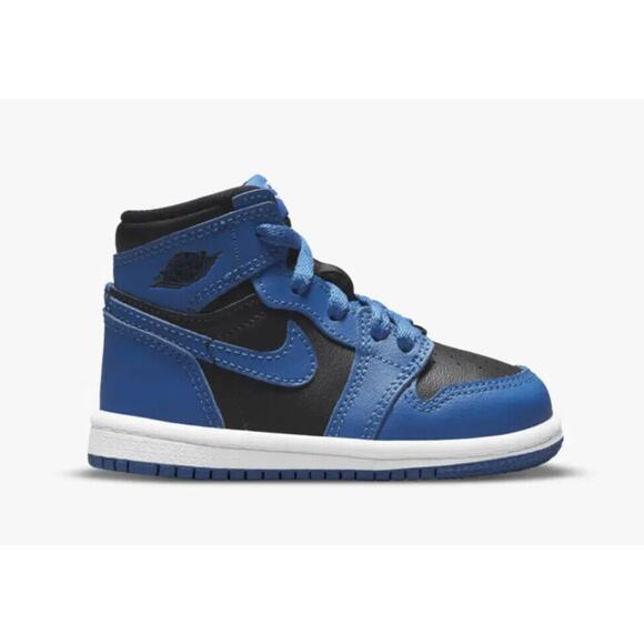 Nike Air Jordan 1 Retro High OG Toddler Dark Marina Blue AQ2665 404 - SIZE 4C main image 9